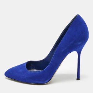 Dolce & Gabbana White/Gold Leather Portofino DG Logo Sneakers Size 39