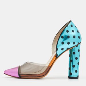 Sophia Webster Multicolor Leather And PVC Jessica Pumps Size 36