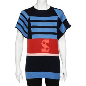 Stella McCartney Multicolor Wool & Cotton Oversized Sweater M