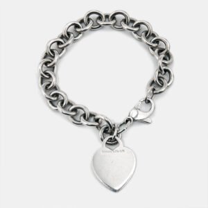 Tiffany & Co. Heart Tag Sterling Silver Bracelet