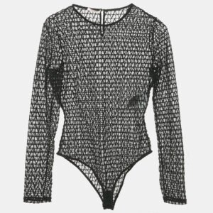 Louis Vuitton Black Monogram Eclipse Frontrow Low Top Sneakers Size 42.5