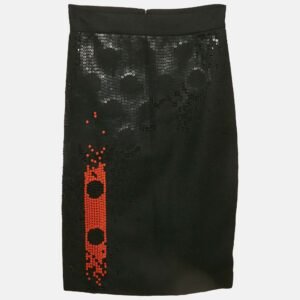 Boss Orange by Hugo Boss Black Leather Military Jacket M