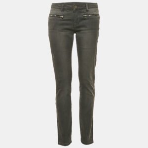 Victoria Beckham Grey Faded Denim Skinny Jeans M Waist 29"