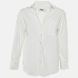 Weekend Max Mara White Cotton Long Sleeve Shirt XS