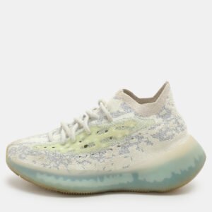 Yeezy x Adidas Multicolor Knit Fabric Boost 380 "Alien Blue" Sneakers Size 38