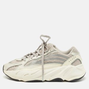 Yeezy x Adidas Multicolor Nubuck and Mesh Boost 700 Analog Sneakers Size 37 1/3