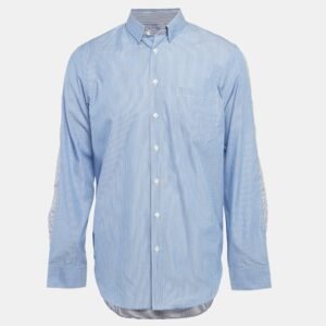 Zadig & Voltaire Marine Blue Cotton Blend Tailored Venice Blazer M