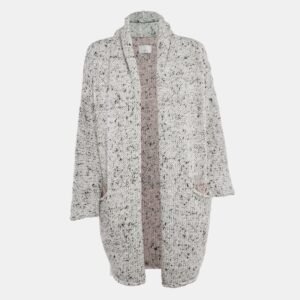 luxury-women-zadig-and-voltaire-new-clothes-p1120996-1741945752-009 Zadig & Voltaire Grey Knit Open Front Cardigan XS/S