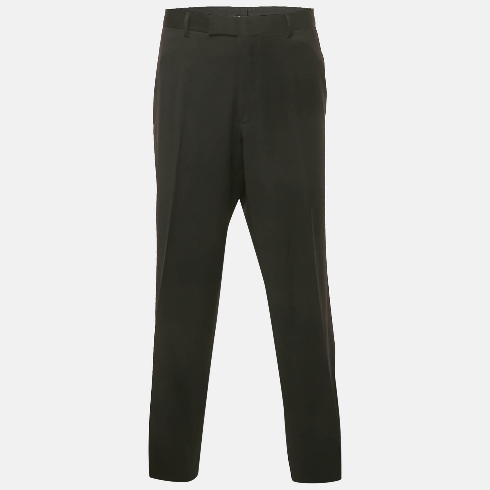 boss by hugo boss black wool formal pants 4xl