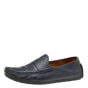 luxury-men-gucci-used-shoes-p596461-1645686585-006.jpg gucci midnight blue micro guccissima leather slip on loafers size 42