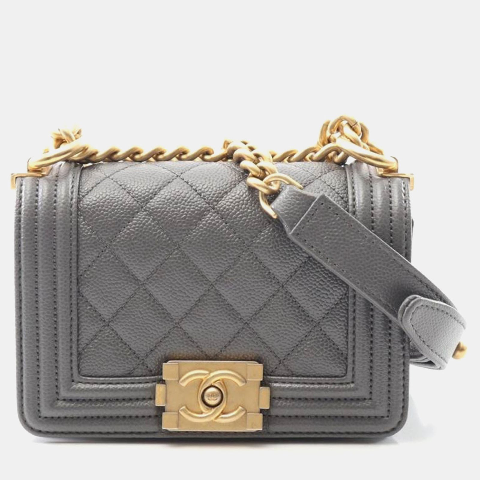 chanel boy mini matelasse bag