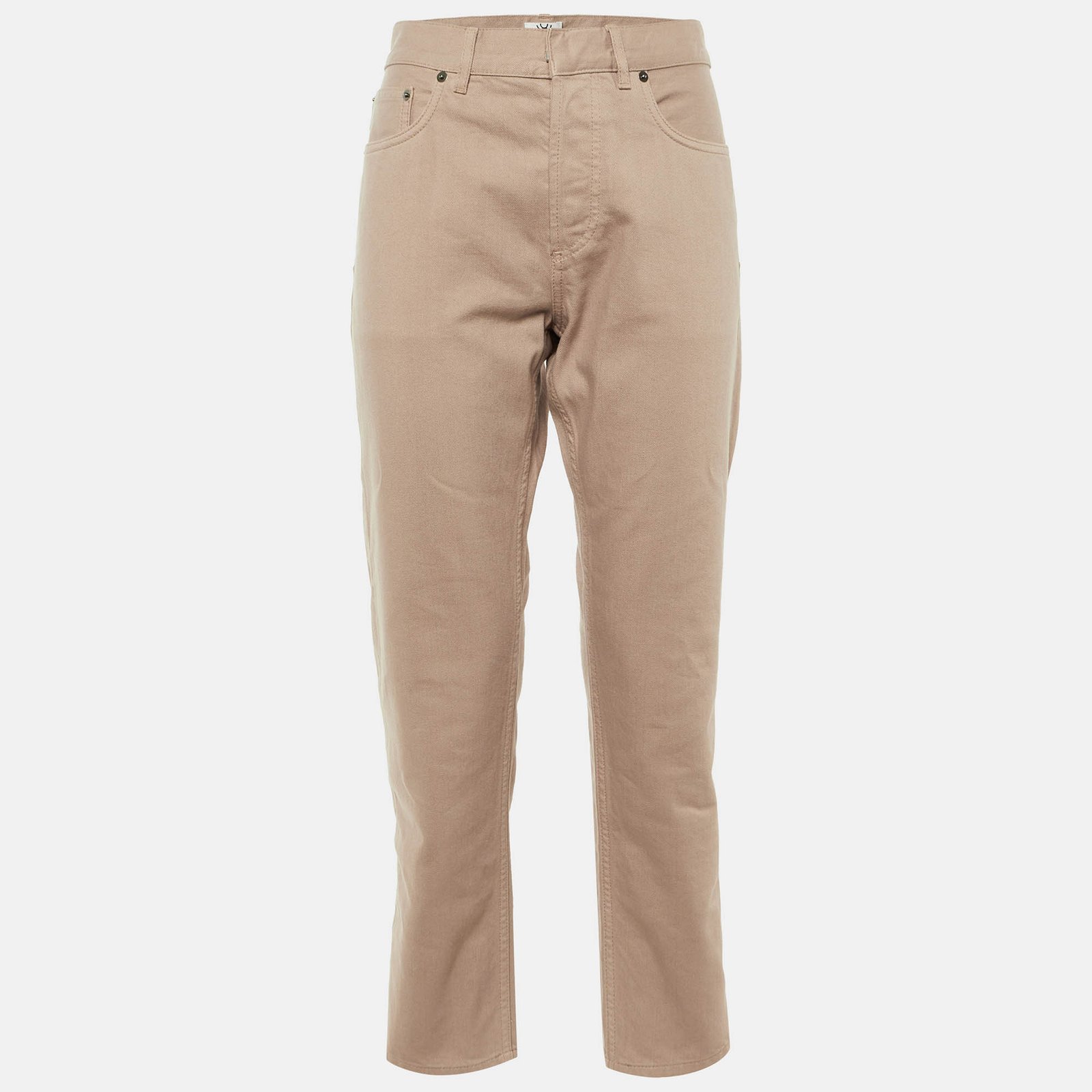 dior dusty rose denim regular fit jeans m/waist 33"