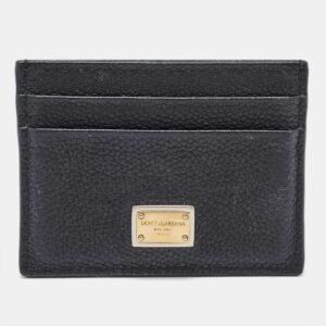 luxury-women-dolcegabbana-used-handbags-p1106752-004.jpg dolce & gabbana black leather card case