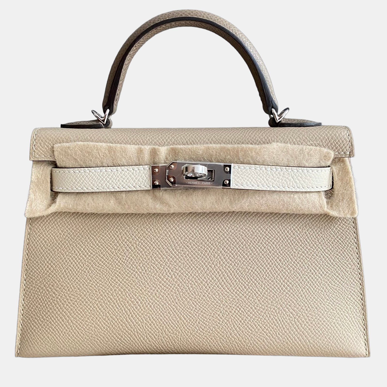 hermes kelly ii mini epsom leather handbag