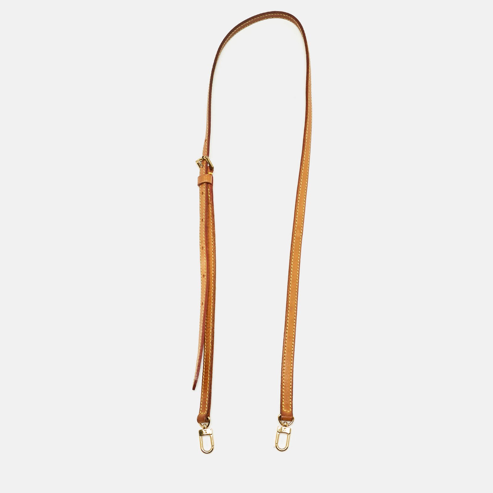 louis vuitton brown leather shoulder bag strap