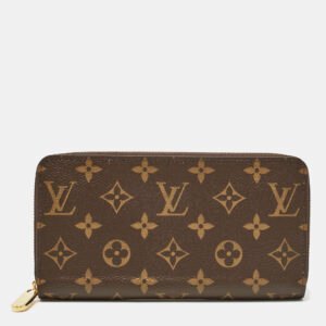 louis vuitton monogram canvas zippy wallet