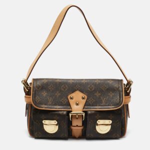louis vuitton monogram canvas hudson pm bag