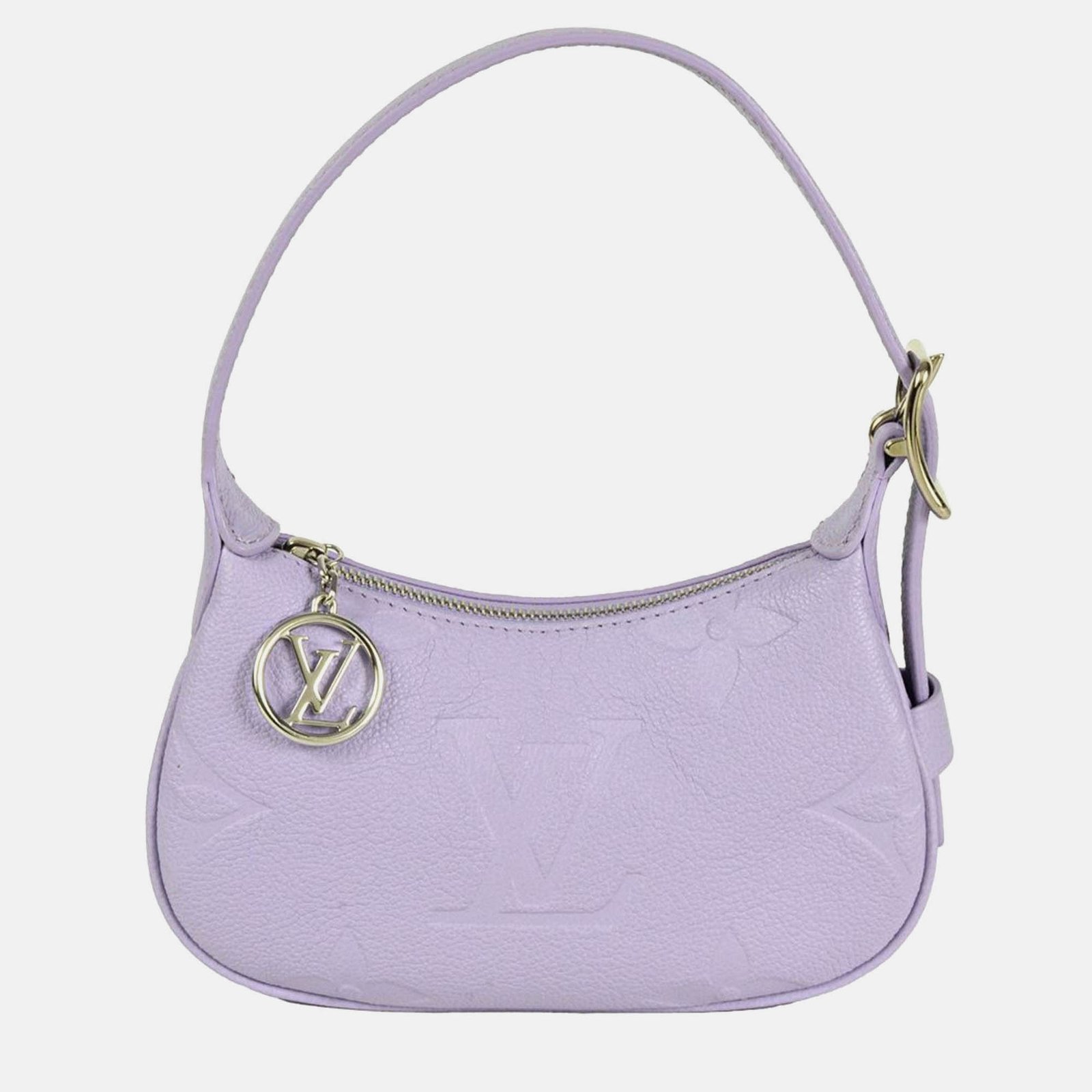 louis vuitton mini moon shoulder bag monogram empreinte purple