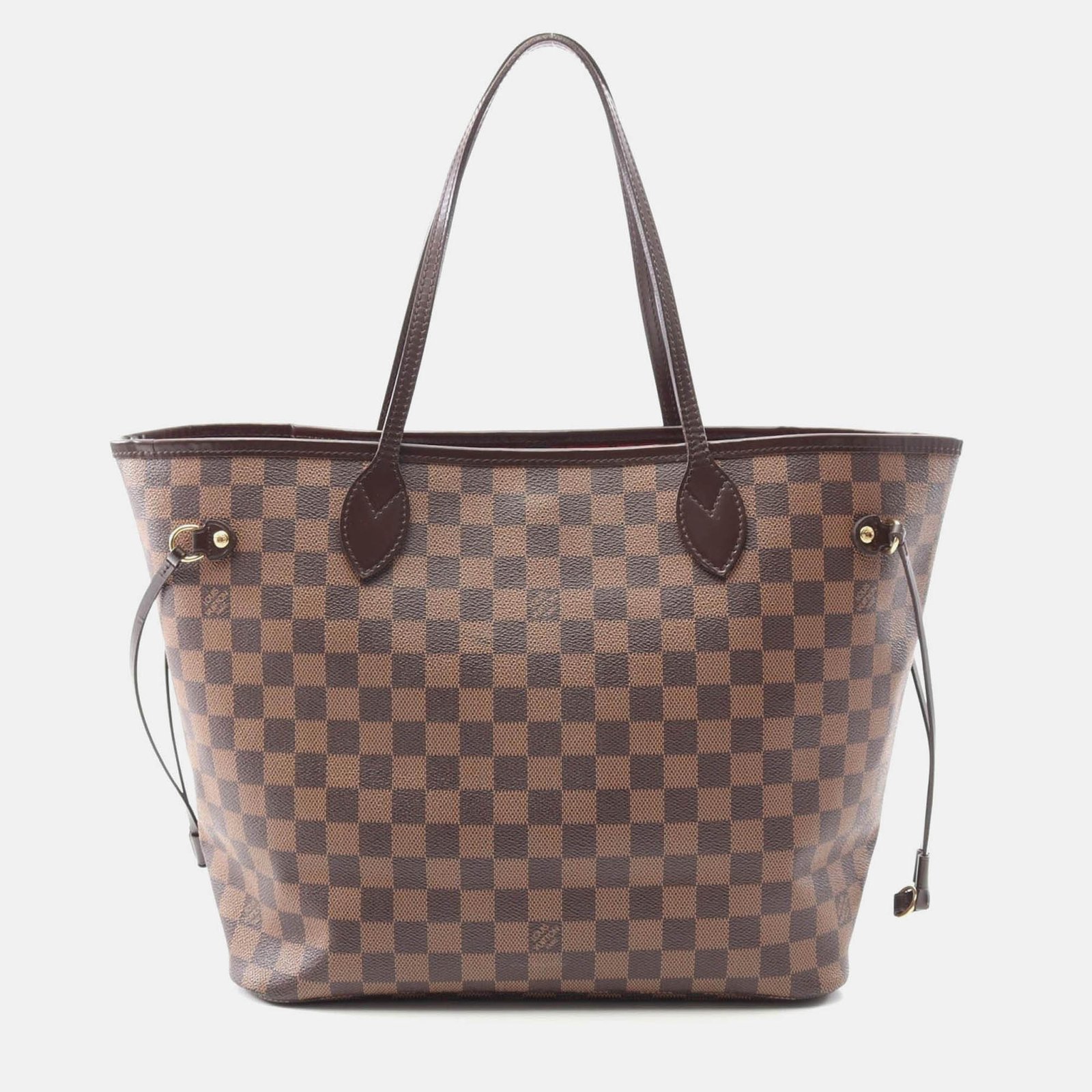 louis vuitton neverfull mm tote bag  damier canvas ebene