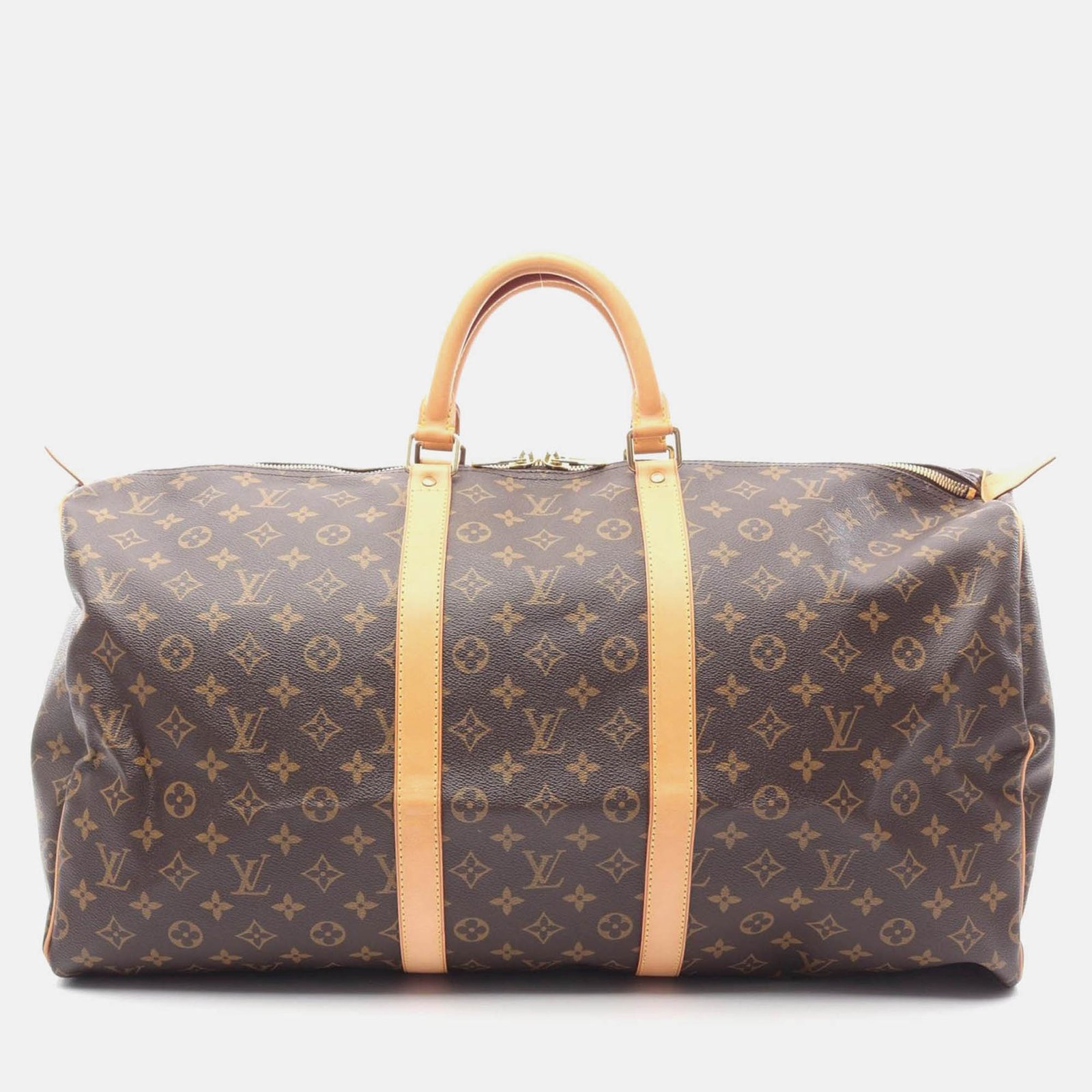 louis vuitton keepall 55 travel duffle bag monogram canvas