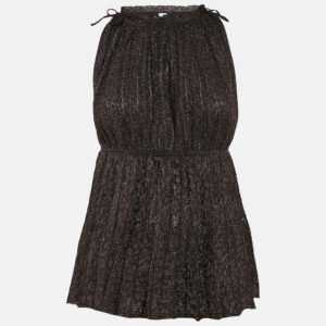 m missoni metallic patterned lurex knit sleeveless top m