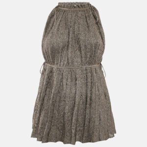 m missoni metallic patterned lurex knit sleeveless top l