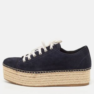 luxury-women-miu-miu-used-shoes-p1106529-010.jpg miu miu navy blue suede espadrille platform espadrille sneakers size 39
