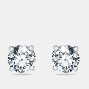 luxury-women-the-diamond-edit-new-fine-jewelry-p1112645-017.jpg 2.10 cts round brilliant cut 18k white gold lab grown diamond solitaire stud earrings
