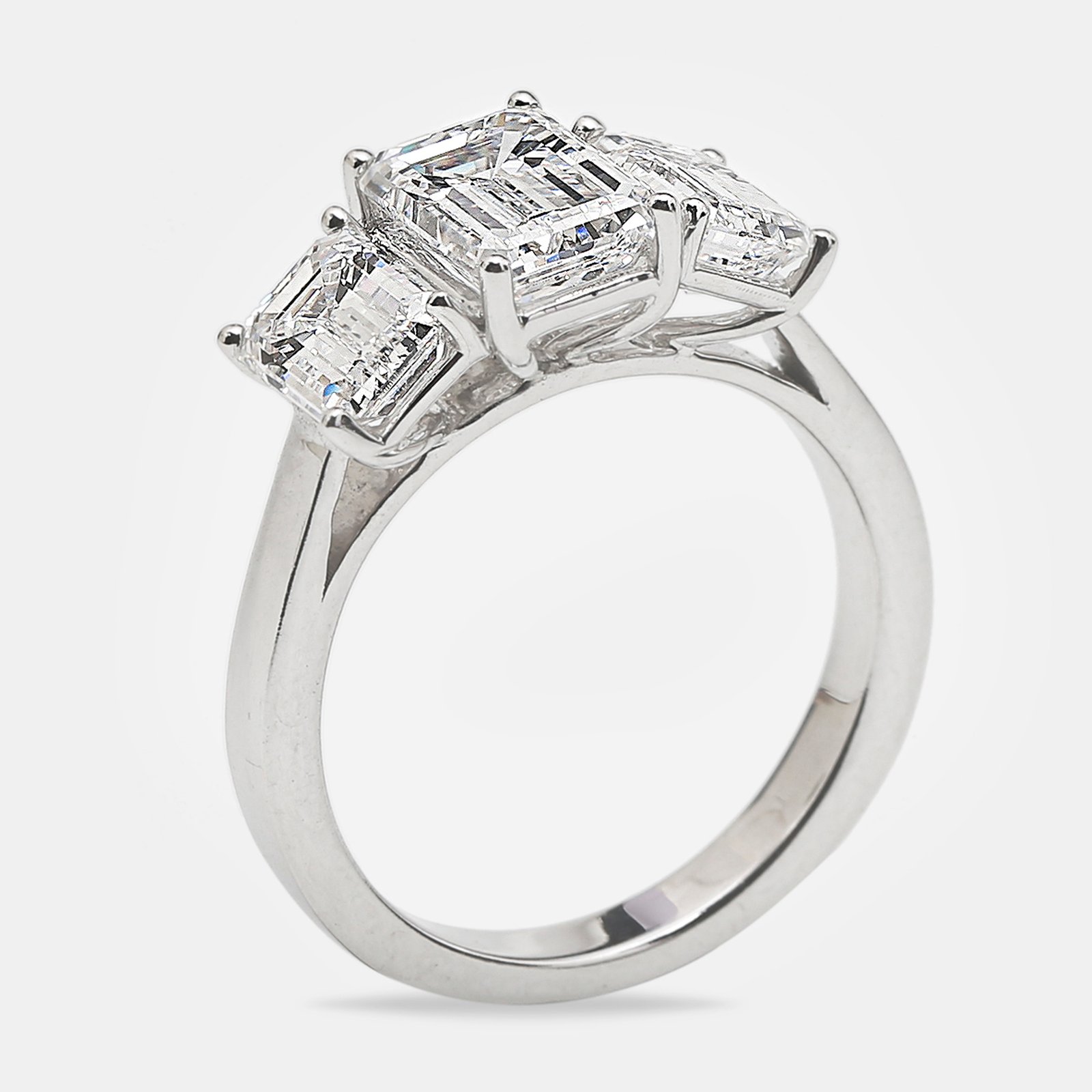 luxury-women-the-diamond-edit-new-fine-jewelry-p1175516-002.jpg 4.00 cts emerald cut 18k white gold lab grown diamonds ring size 54