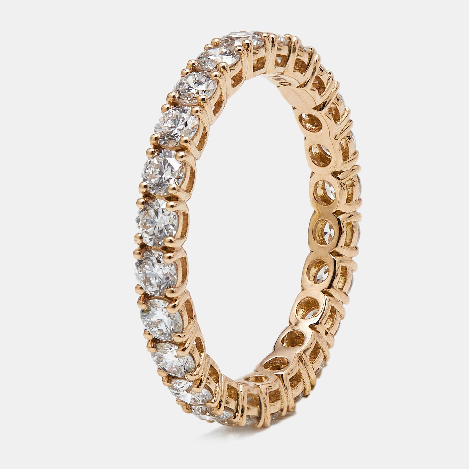 luxury-women-the-diamond-edit-new-fine-jewelry-p1180287-003.jpg 1.25 cts round brilliant lab grown diamonds 18k rose gold eternity band ring size 54