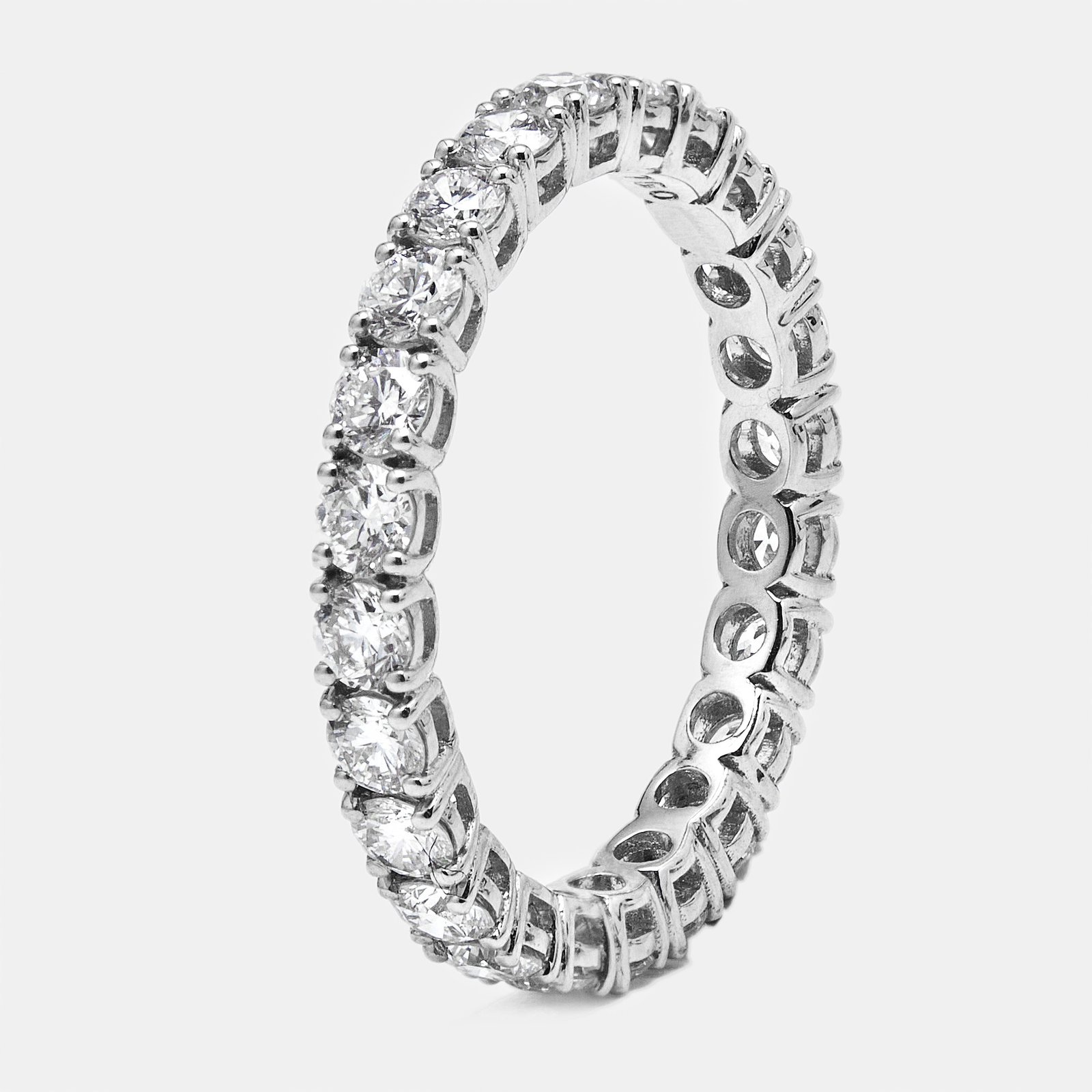 luxury-women-the-diamond-edit-new-fine-jewelry-p1180288-002.jpg 1.25 cts round brilliant lab grown diamonds 18k white gold eternity band ring size 54