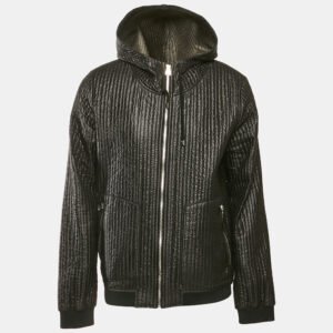 luxury-men-dolcegabbana-used-clothes-p1174093-004.jpg dolce & gabbana black quilted nylon zip front hooded jacket xxxl