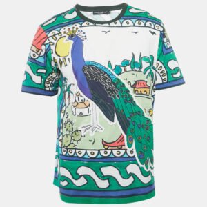 luxury-men-dolcegabbana-used-clothes-p1201488-003.jpg dolce & gabbana white peacock print cotton t-shirt l
