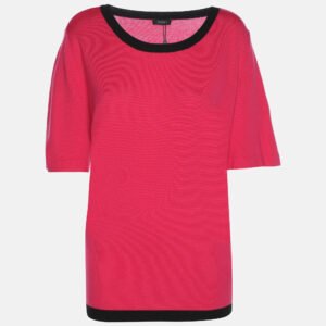 luxury-women-basler-new-clothes-p1186337-001.jpg basler pink stretch knit tops xl