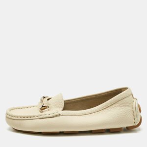 luxury-women-gucci-new-shoes-p1192875-004.jpg gucci ivory leather horsebit driver loafers size 36.5