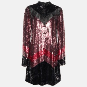 luxury-women-just-cavalli-new-clothes-p962171-002.jpg just cavalli pink sequin embellished shift dress m