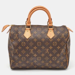 louis vuitton monogram canvas speedy 30 bag