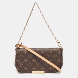 louis vuitton monogram canvas favorite pm bag