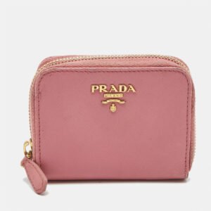 luxury-women-prada-used-handbags-p1186771-001.jpg prada pink saffiano leather zip coin purse