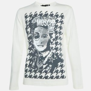 luxury-men-love-moschino-used-clothes-p1001107-003.jpg love moschino ivory printed cotton long sleeve t-shirt l