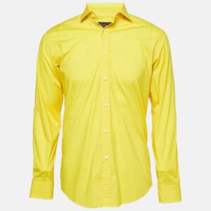luxury-men-ralph-lauren-used-clothes-p1006055-001.jpg ralph lauren yellow cotton long sleeve shirts m