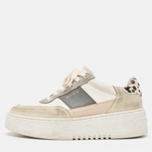 luxury-women-axel-arigato-used-shoes-p1002768-010.jpg axel arigato multicolor suede and leather low top sneakers size 36