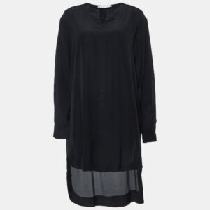 luxury-women-chloe-used-clothes-p1004463-004.jpg chloe black silk loose fit mini dress m