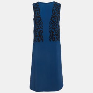 luxury-women-etro-used-clothes-p1002953-005.jpg etro blue embellished sleeveless shirt dress s