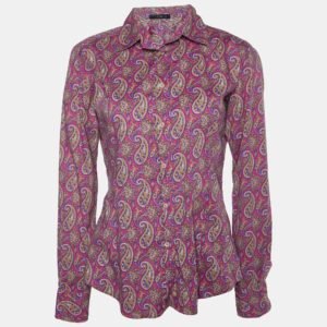 luxury-women-etro-used-clothes-p1003276-003.jpg etro pink paisley print cotton buttoned up shirt l