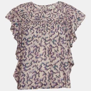 luxury-women-isabel-marant-etoile-used-clothes-p1003273-003.jpg isabel marant etoile multicolor printed cotton ruffled ilayona top m