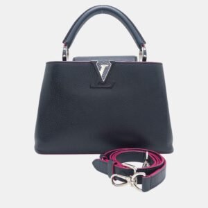 louis vuitton parnassea line cobalt fuchsia capucines bb bag