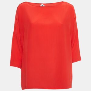 luxury-women-m-missoni-used-clothes-p1002786-006.jpg m missoni red silk crepe oversized top s