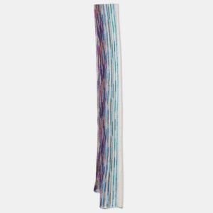 missoni multicolor striped knit stole