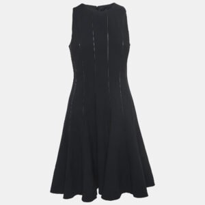 luxury-women-ralph-lauren-used-clothes-p1002958-004.jpg ralph lauren black wool contrast trim mini dress m